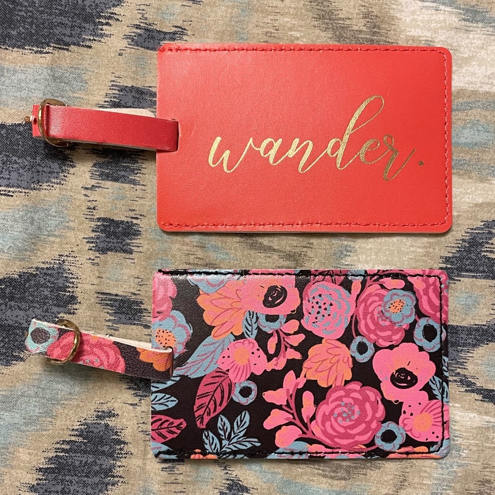 Canyon Moon Wander Luggage Tag Set